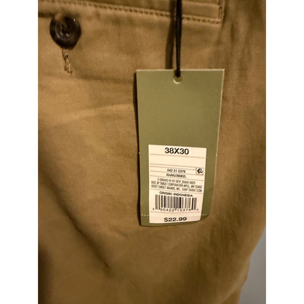 NWT Goodfellow & Co Men's Chinos - Size 38W x 30L - Picture 5 of 6